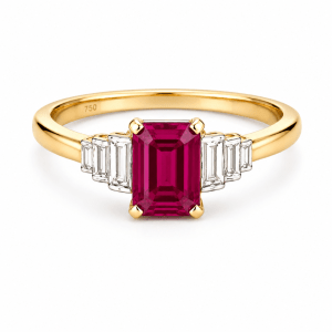 Anillo de Rubí-R-41942