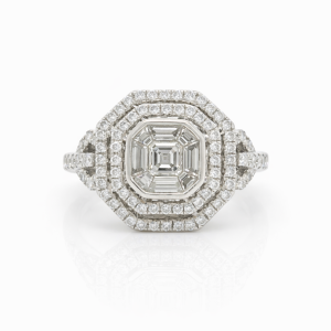 Anillo de Diamantes AN-1075