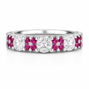 Anillo de Rubí-R-3783
