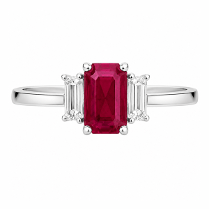Anillo de Rubí-R-3803