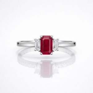 Anillo de Rubí-R-3803