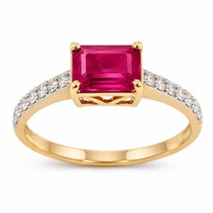 Anillo de Rubí-R-4192RU