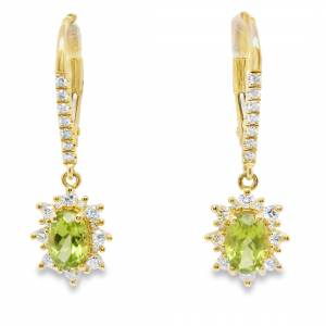 Aretes de Peridot