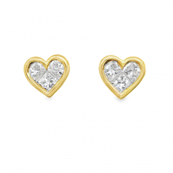 Aretes de Diamantes-022835Y