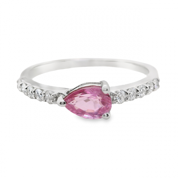 Anillo de Zafiro Rosado-47854