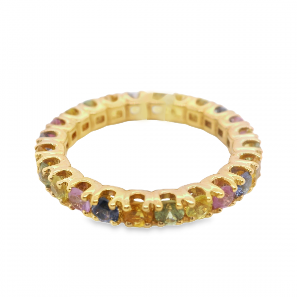 Anillo de Zafiros multicolor-70370