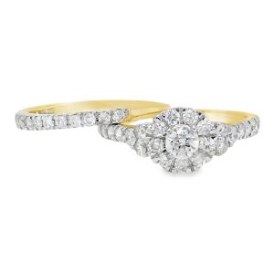 Set de anillo de compromiso-052840