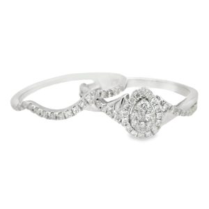 Set de anillo de compromiso-060163