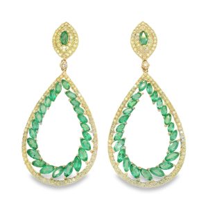 Aretes de Esmeralda-33795EM