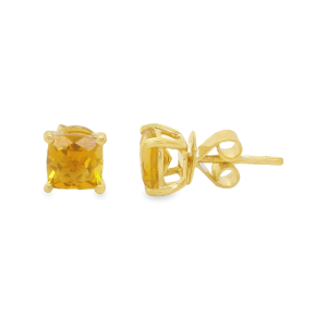 Aretes de Citrino