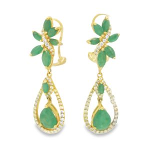 Aretes de Esmeralda-VOPW702DE4