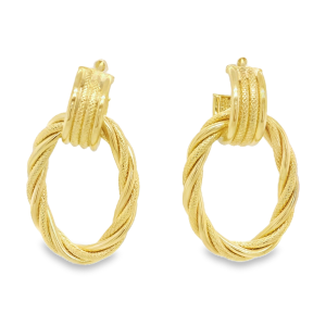 Aretes de oro-AR-6476