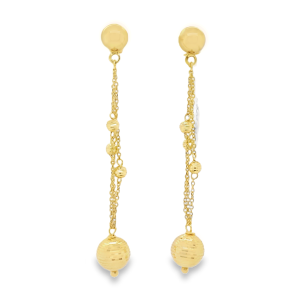 Aretes de oro-AR-6477