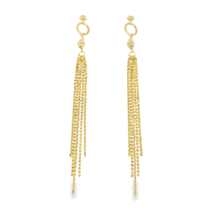 Aretes de oro-AR-6494