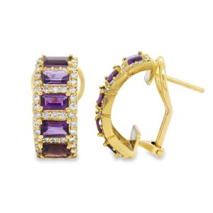Aretes de Amatista-AR-6535