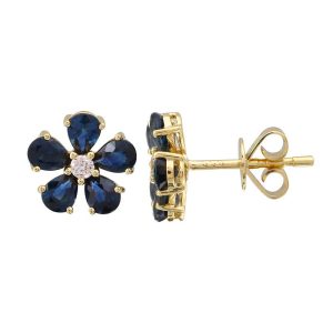 Aretes de Zafiro-12077SAE4YNA1