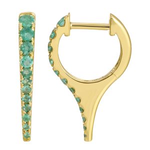Aretes de Esmeralda-15014EME4YRA1