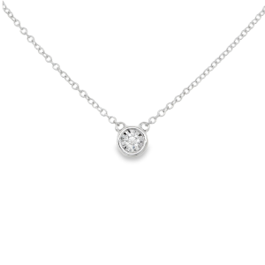 Collar solitario de Diamante-442NCI-S44PD2