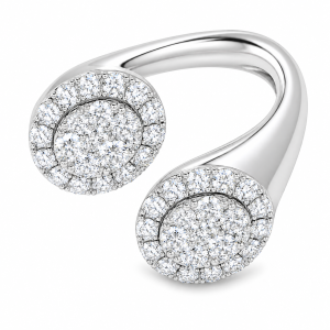Anillo de Diamantes-R5092C-C75TS52