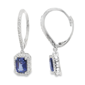 Aretes de Zafiro-E-1700ZA