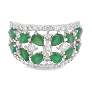 Anillo de Esmeralda-R-4480EM