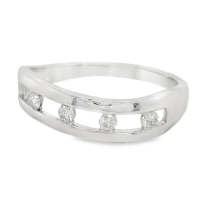 Anillo de Diamantes-R-4491W