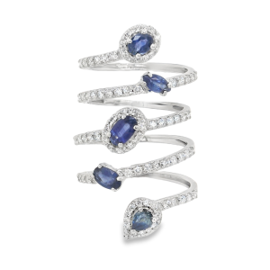 Anillo de Zafiro-R-4494ZA