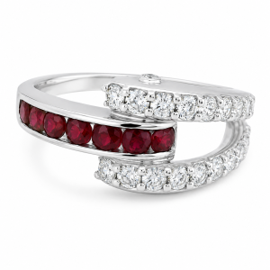 Anillo de Rubi-R-4498RU