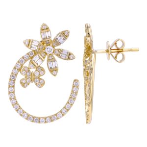 Aretes de Diamante-14896DWE4YEA1