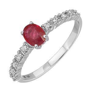 Anillo de Rubi-17354RUR4WKA1
