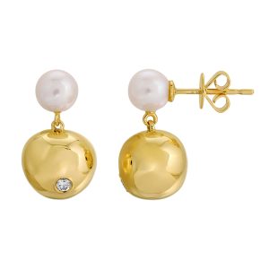 Aretes de Perla-17903PFE4YNA3