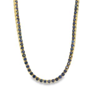 Collar Tennis de Zafiro-CO-6547