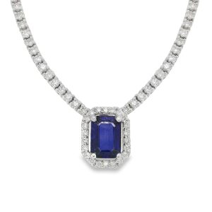 Collar Tennis de Zafiro-1002249192