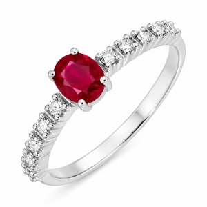 Anillo de Rubi-17354RUR4WKA1
