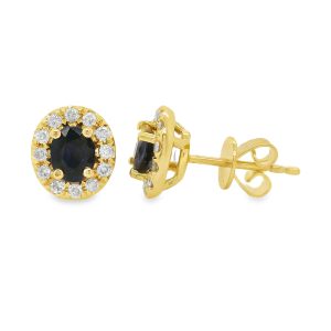 Aretes de Zafiro-AR-6616
