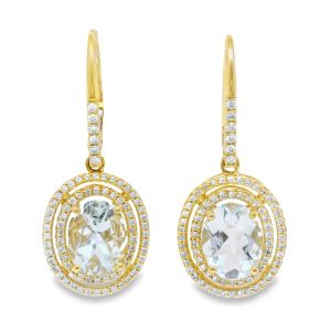 Aretes de Aguamarina-AR-6633