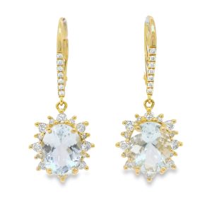 Aretes de Aguamarina-AR-6634