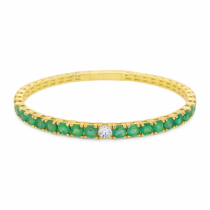 Pulsera de Esmeralda-BR-55608
