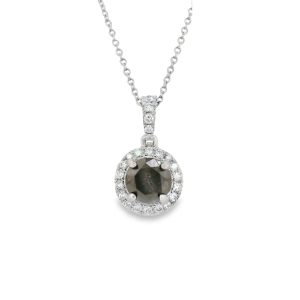 Collar Solitario de Diamantes-P0709-A70057