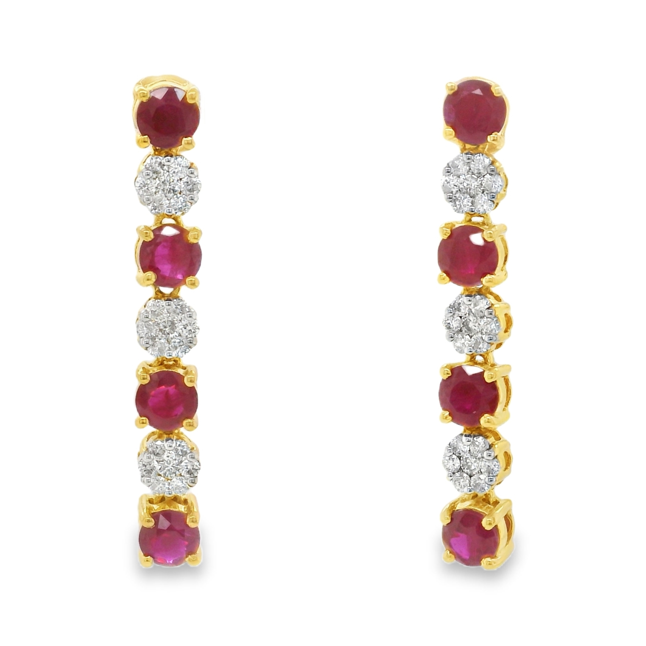Aretes de Rubí