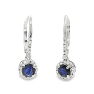 Aretes de Zafiro-AR-6641
