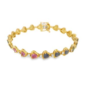 Pulsera de Zafiros multicolor-1002579124