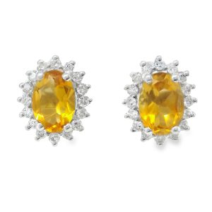 Aretes de Citrino-29549