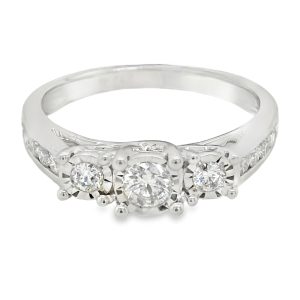 Anillo de Compromiso de Diamante-IR1991-K22PD44