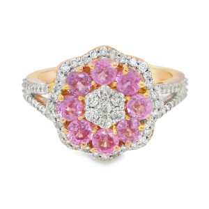 Anillo de Zafiro Rosado-34217