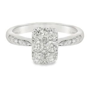 Anillo de Compromiso de Diamante-R0787A-51958P