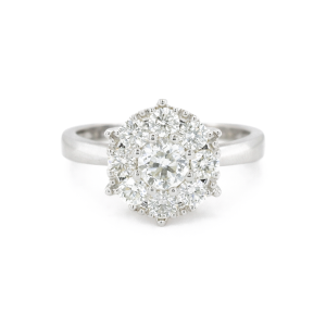 Anillo de Diamante-R4530-18LT4