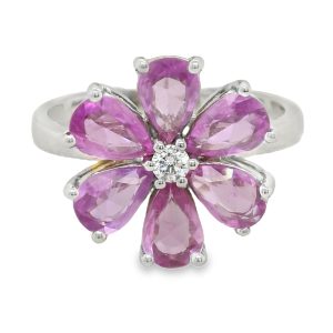 Anillo de Zafiro Rosado-48538