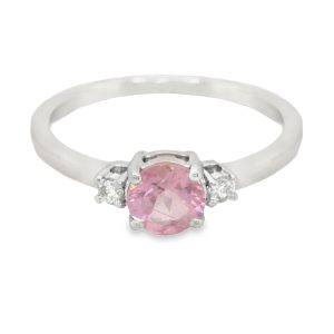 Anillo de Zafiro Rosado-50996