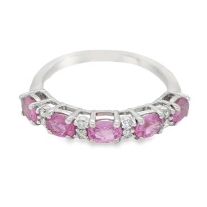 Anillo de Zafiro Rosado-51122